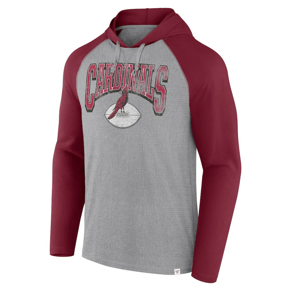 Under Center Long Sleeve Hoodie T-Shirt - Arizona Cardinals