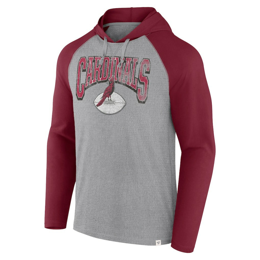 Under Center Long Sleeve Hoodie T-Shirt - Arizona Cardinals