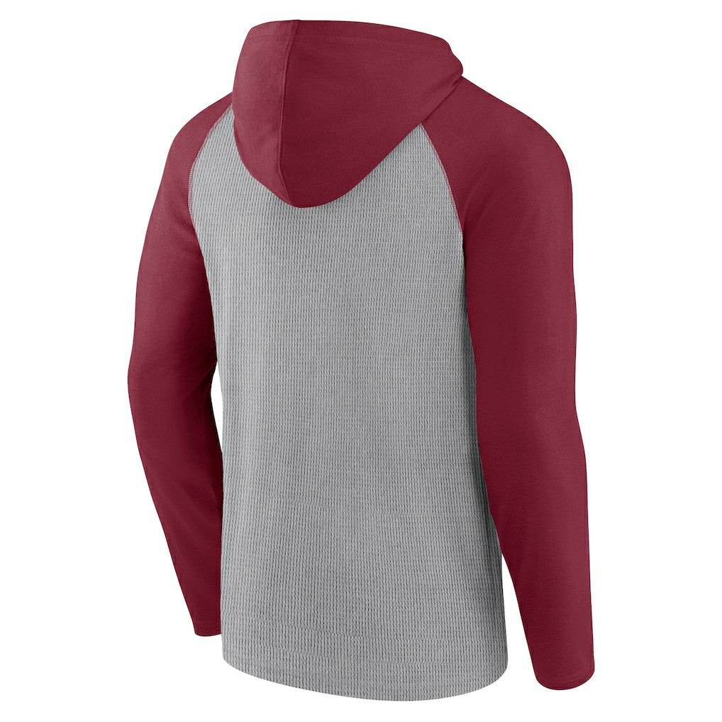Under Center Long Sleeve Hoodie T-Shirt - Arizona Cardinals
