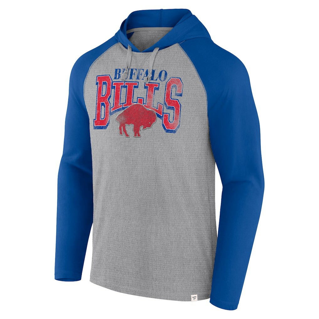 Under Center Long Sleeve Hoodie T-Shirt - Buffalo Bills