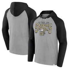 Under Center Long Sleeve Hoodie T-Shirt - New Orleans Saints