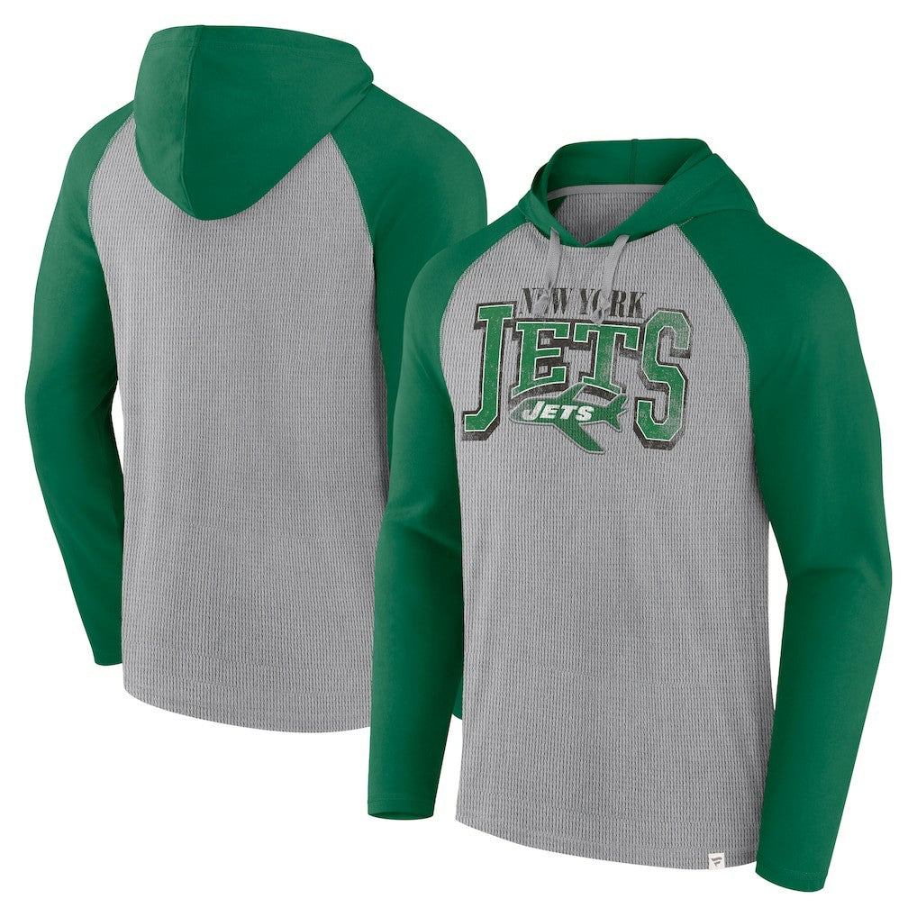 Under Center Long Sleeve Hoodie T-Shirt - New York Jets