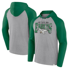 Under Center Long Sleeve Hoodie T-Shirt - Philadelphia Eagles