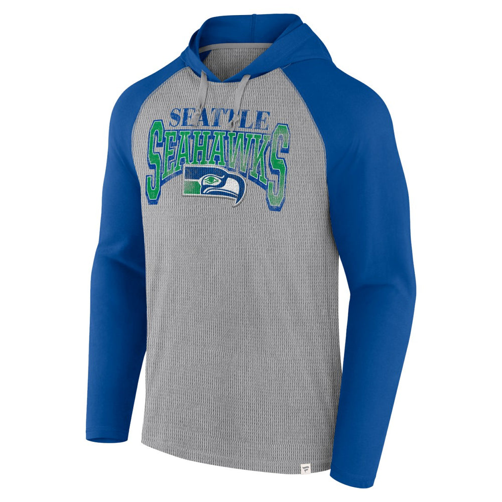 Under Center Long Sleeve Hoodie T-Shirt - Seattle Seahawks