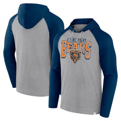 Under Center Long Sleeve Hoodie T-Shirt - Chicago Bears