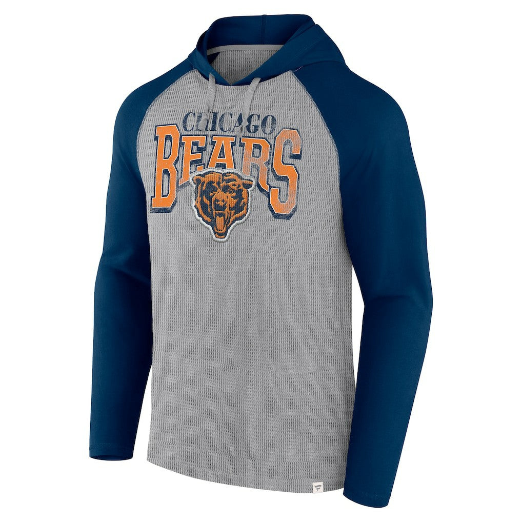 Under Center Long Sleeve Hoodie T-Shirt - Chicago Bears