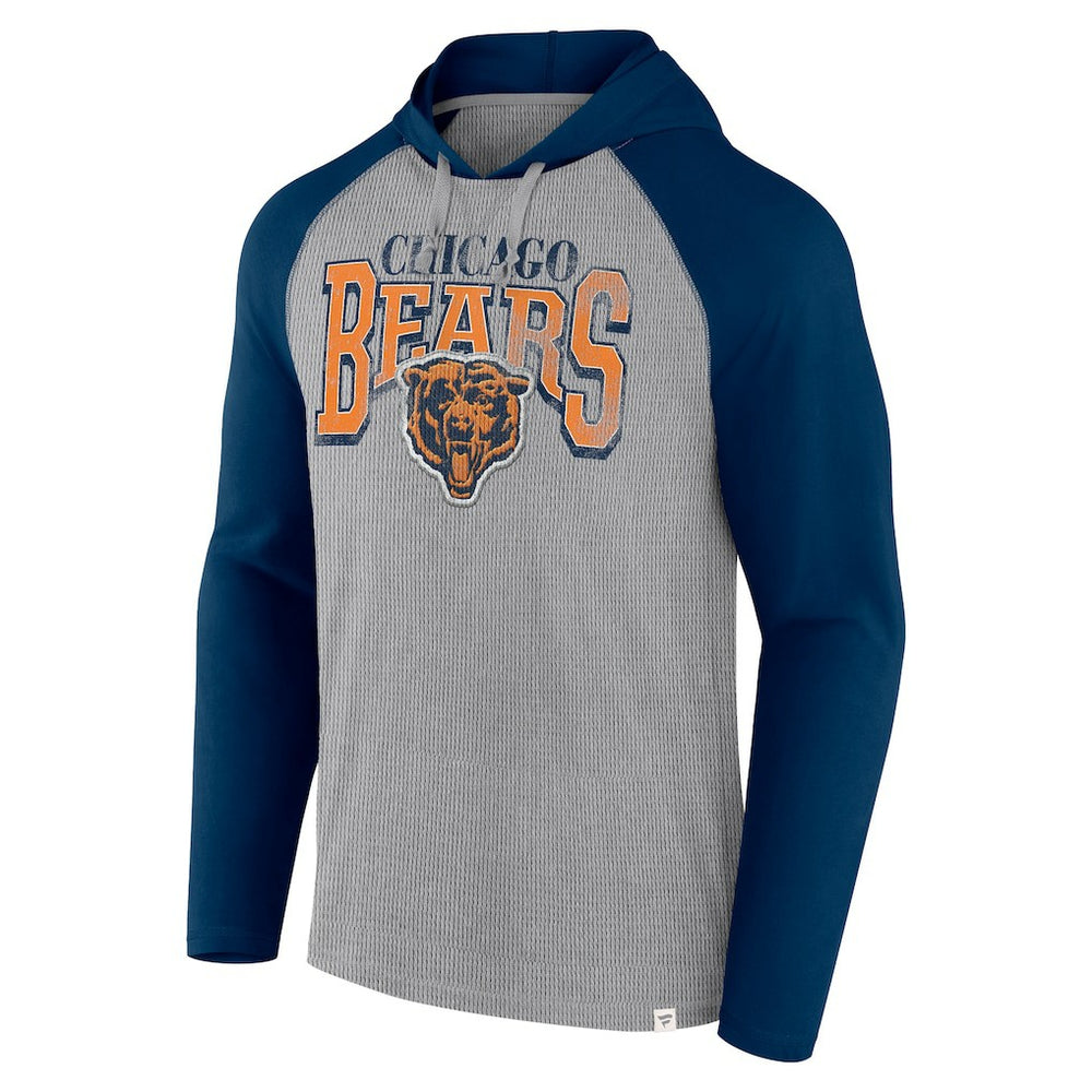 Under Center Long Sleeve Hoodie T-Shirt - Chicago Bears
