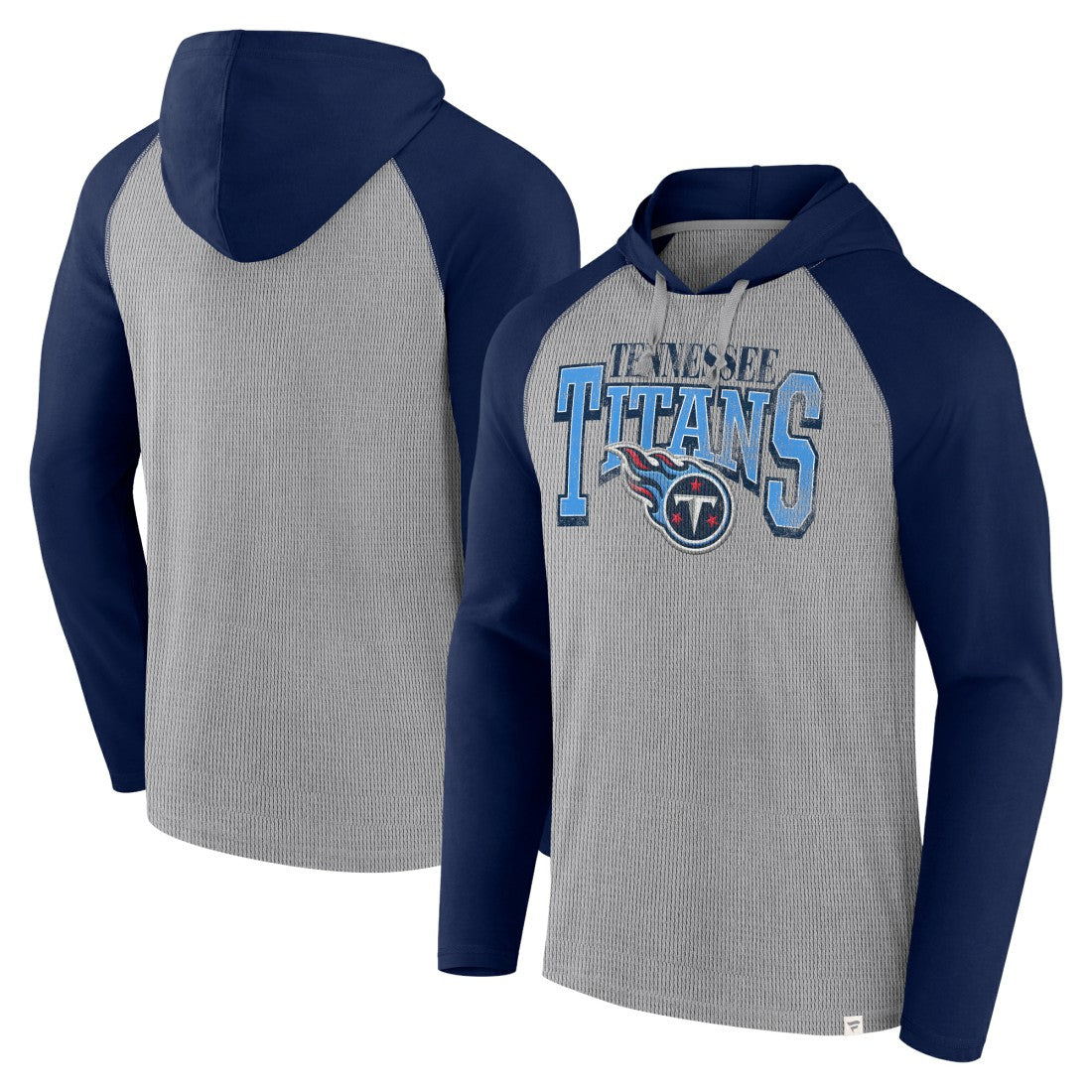 Under Center Long Sleeve Hoodie T-Shirt - Tennessee Titans