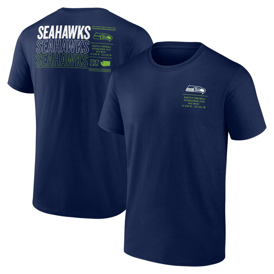 Repeat Stats T-Shirt - Seattle Seahawks