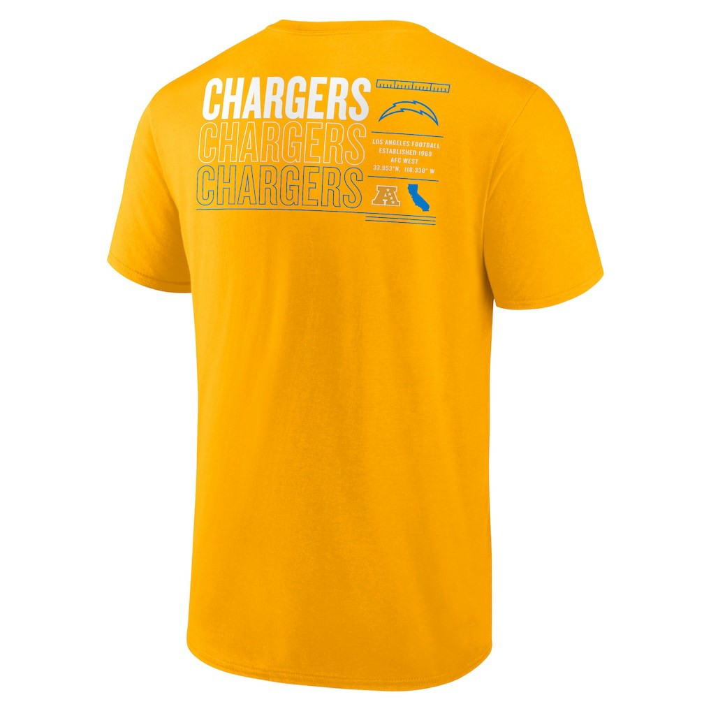 Repeat Stats T-Shirt - Los Angeles Chargers