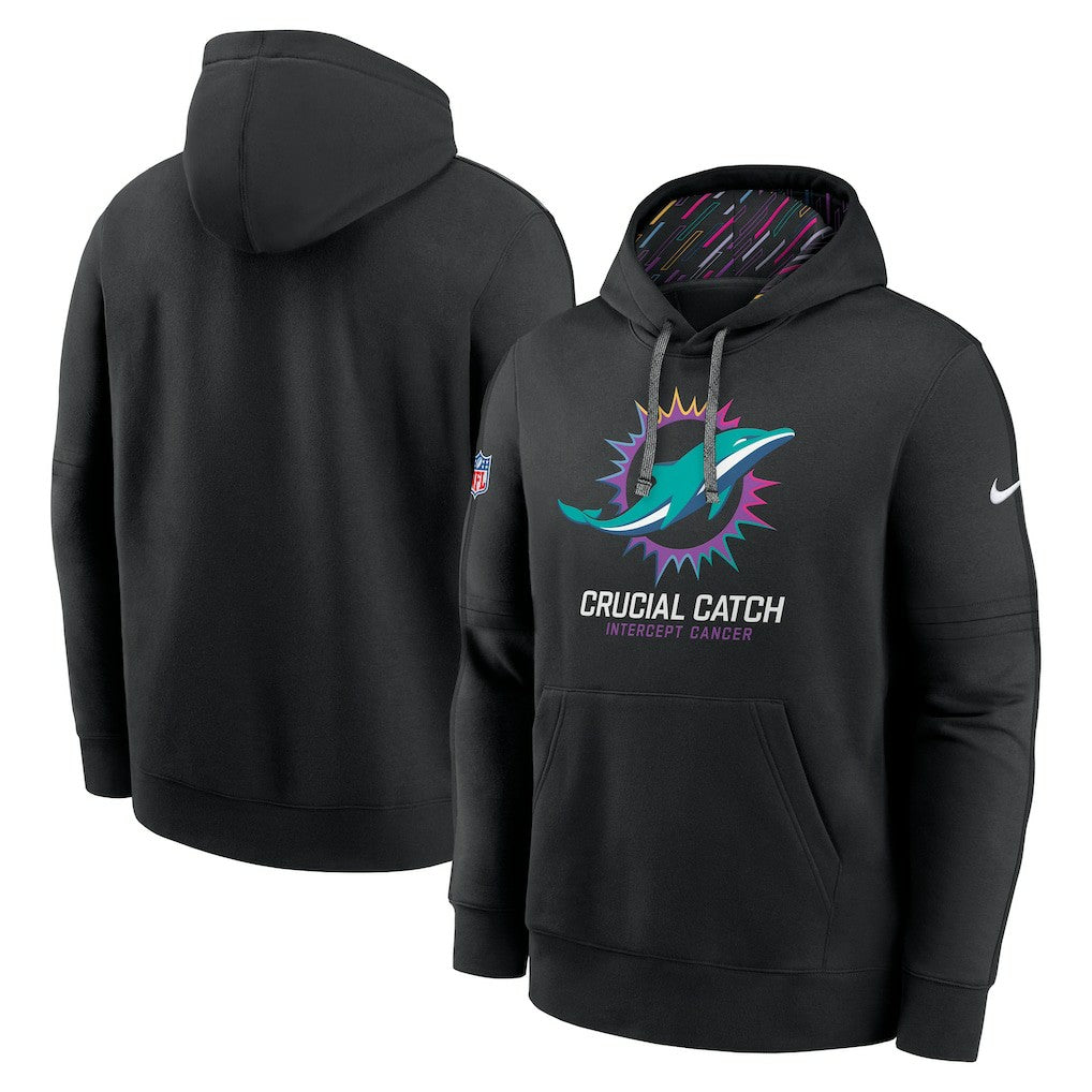 2024 NFL Crucial Catch Club Pullover Hoodie - Miami Dolphins