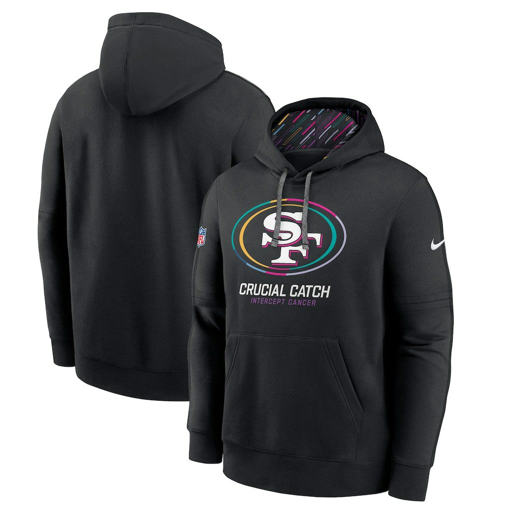 2024 NFL Crucial Catch Big & Tall Club Pullover Hoodie - San Francisco 49ers