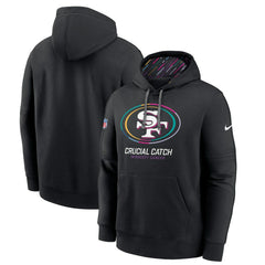 2024 NFL Crucial Catch Big & Tall Club Pullover Hoodie - San Francisco 49ers
