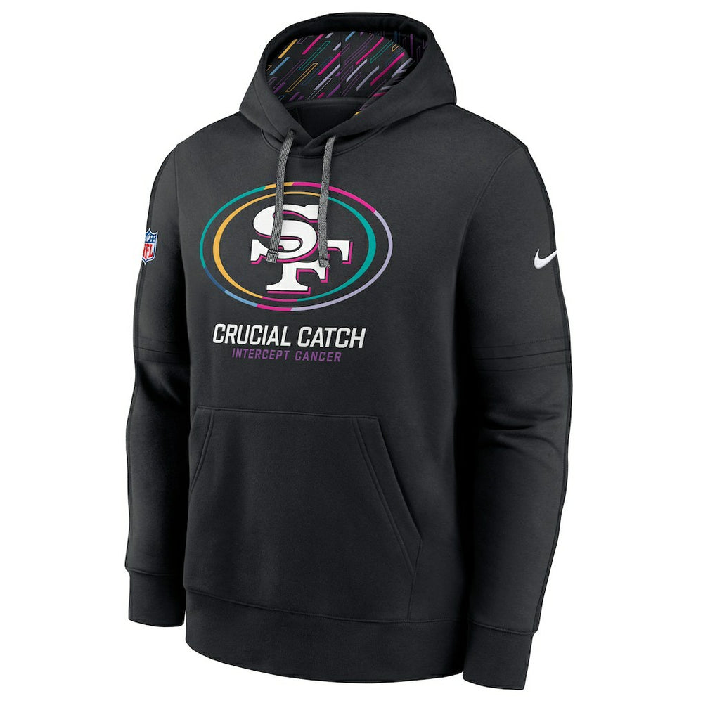 2024 NFL Crucial Catch Big & Tall Club Pullover Hoodie - San Francisco 49ers