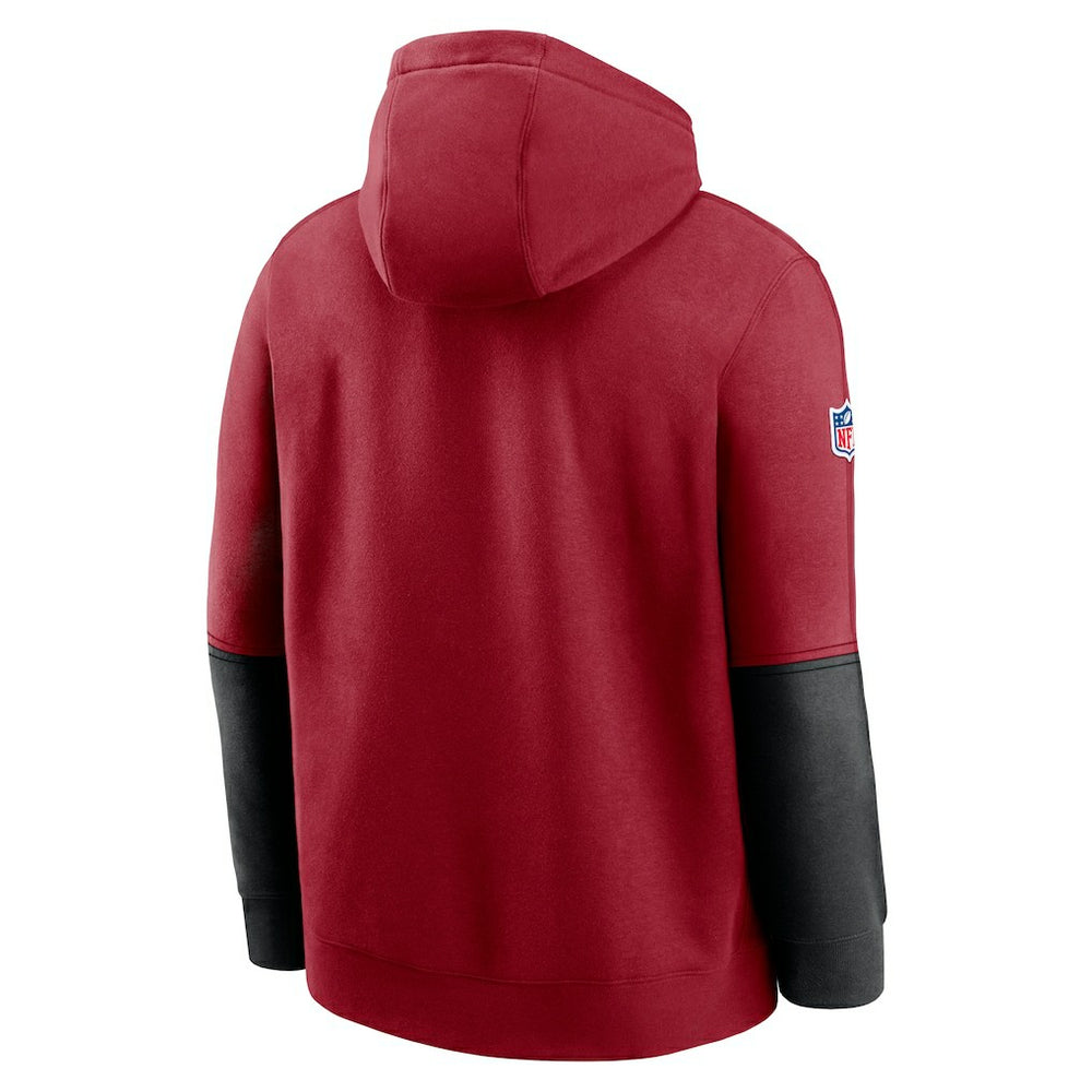 2024 Sideline Club Pullover Hoodie - Arizona Cardinals