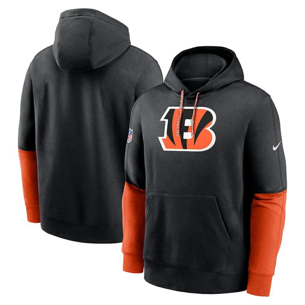 2024 Sideline Club Pullover Hoodie - Cincinnati Bengals