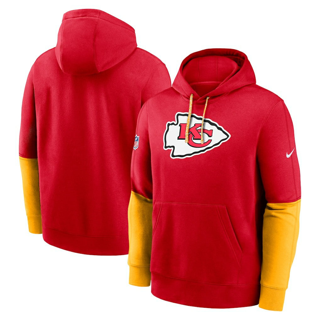 2024 Sideline Club Pullover Hoodie - Kansas City Chiefs