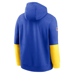 2024 Sideline Club Pullover Hoodie - Los Angeles Rams