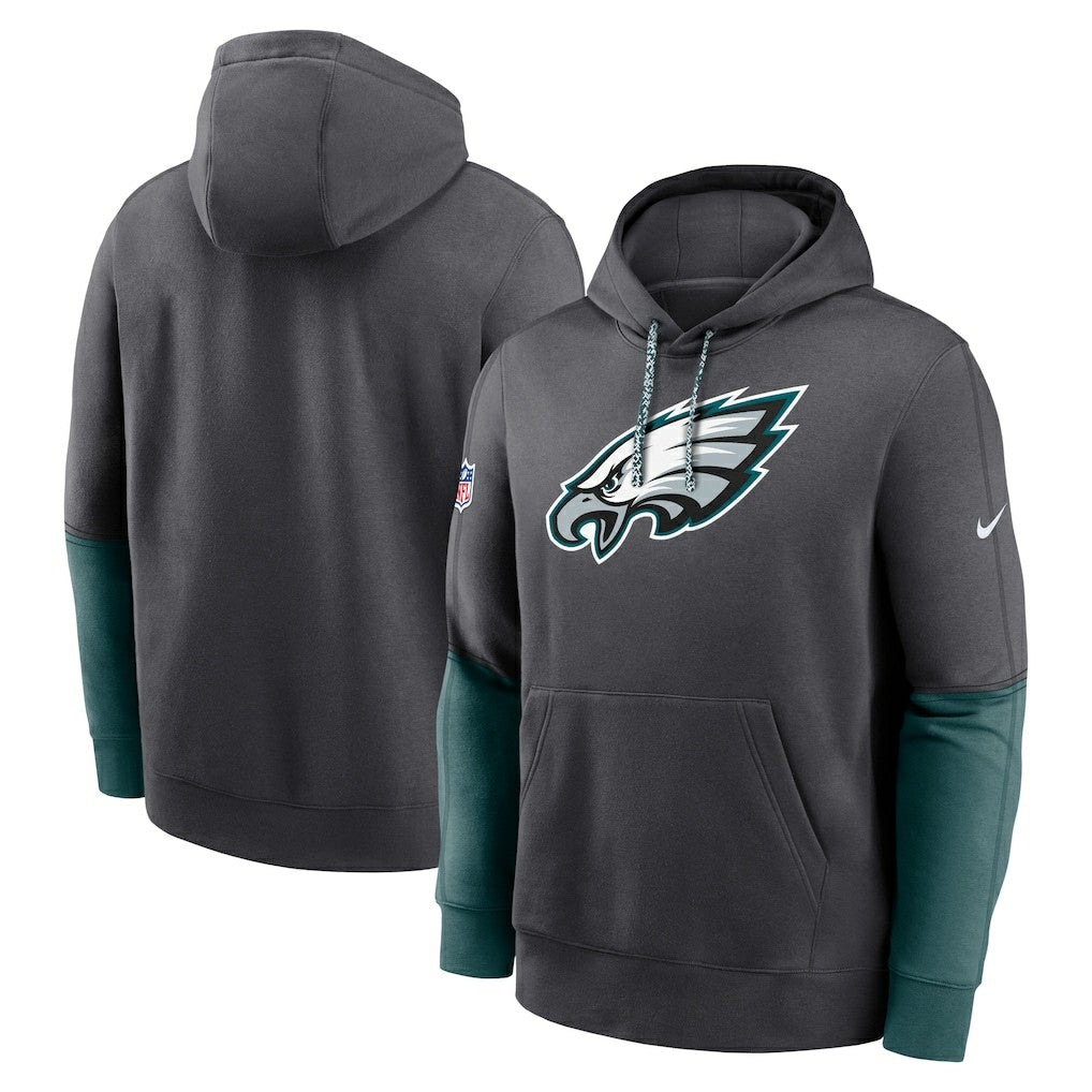 2024 Sideline Club Pullover Hoodie - Philadelphia Eagles