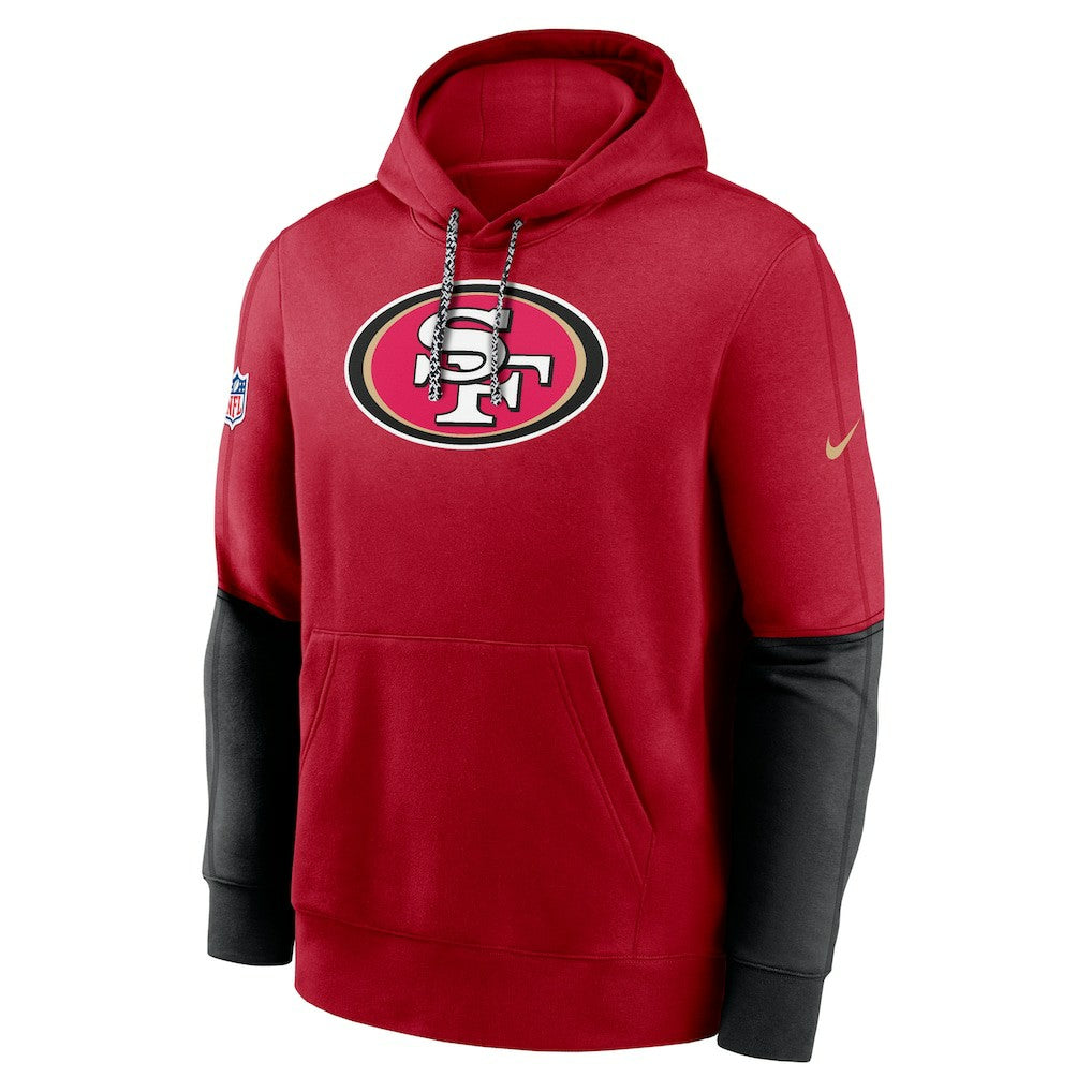 2024 Sideline Club Pullover Hoodie - San Francisco 49ers
