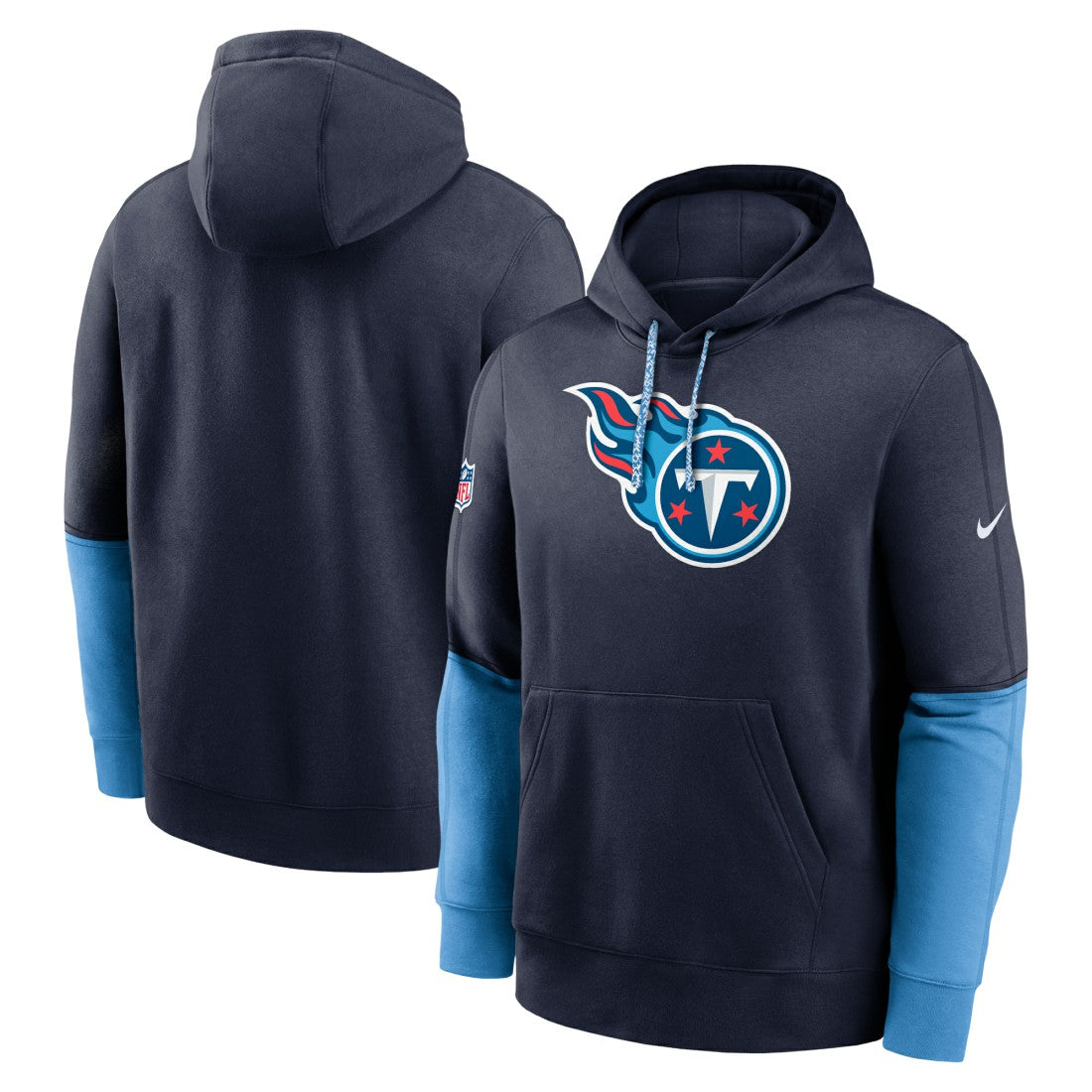 2024 Sideline Club Pullover Hoodie - Tennessee Titans