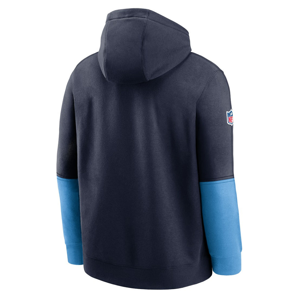 2024 Sideline Club Pullover Hoodie - Tennessee Titans