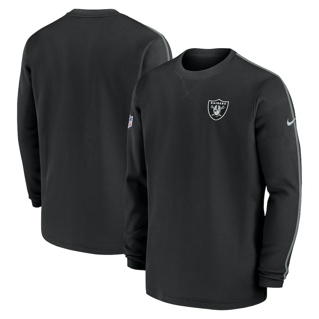 2024 Sideline Coaches Long Sleeve Top - Las Vegas Raiders