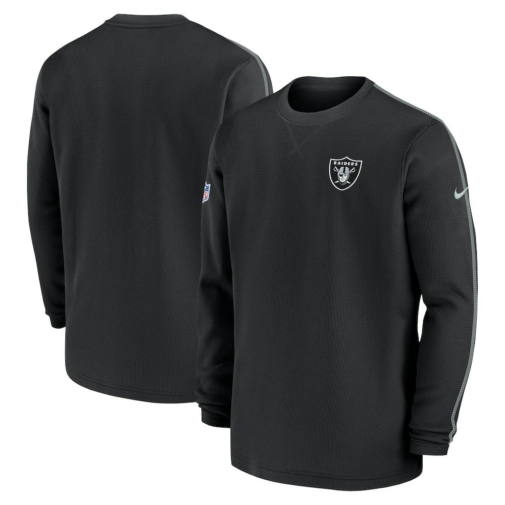 2024 Sideline Coaches Long Sleeve Top - Las Vegas Raiders