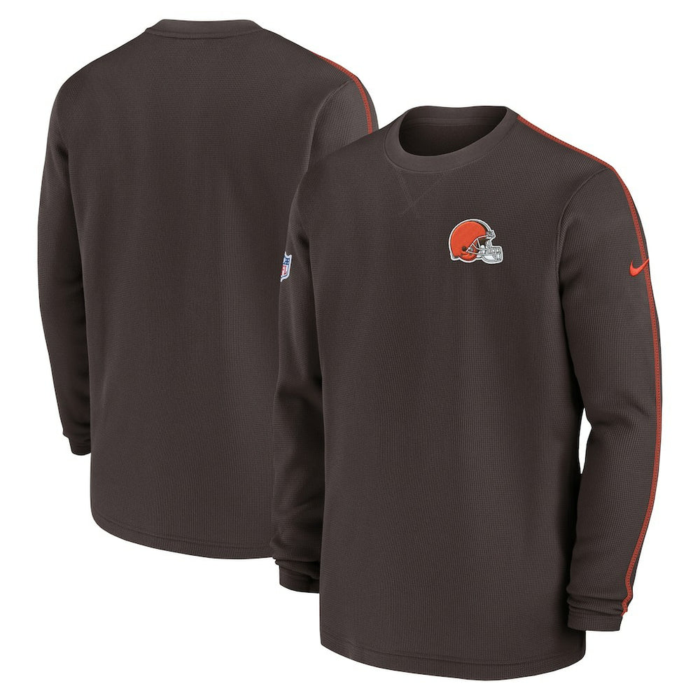 2024 Sideline Coaches Long Sleeve Top - Cleveland Browns