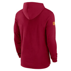 2024/25 Sideline Performance Long Sleeve Hoodie T-Shirt - Washington Commanders