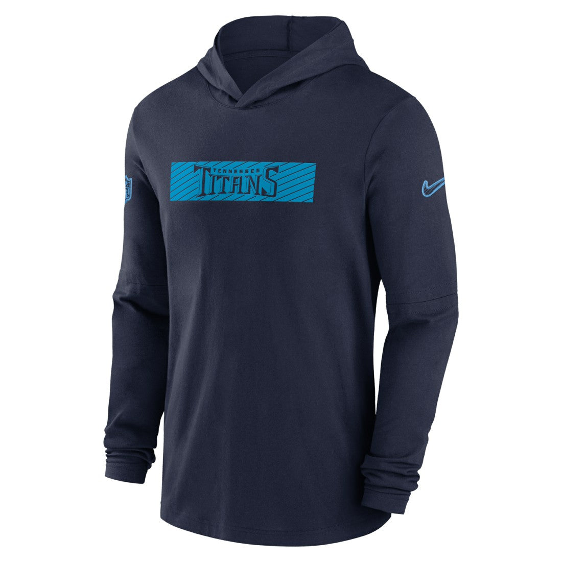 2024/25 Sideline Performance Long Sleeve Hoodie T-Shirt - Tennessee Titans