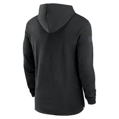 2024/25 Sideline Performance Long Sleeve Hoodie T-Shirt - Baltimore Ravens