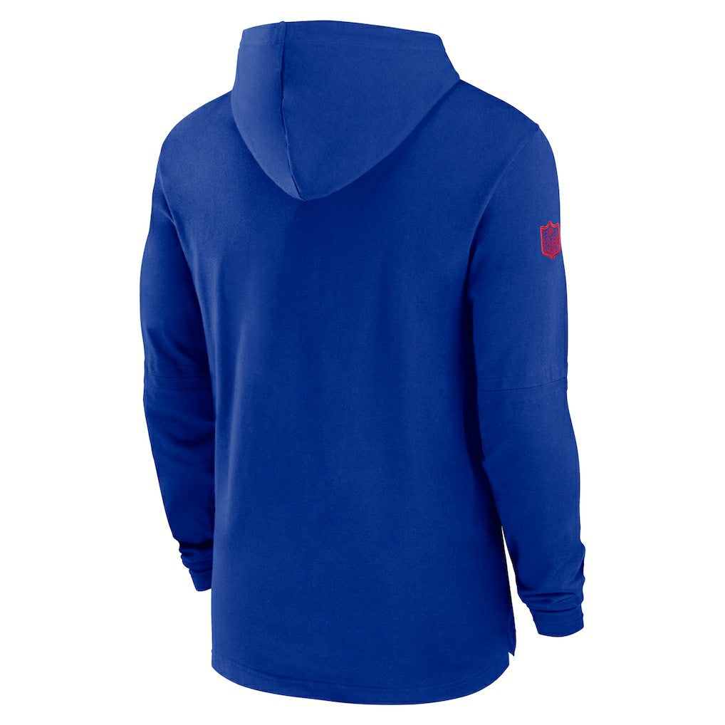 2024/25 Sideline Performance Long Sleeve Hoodie T-Shirt - Buffalo Bills
