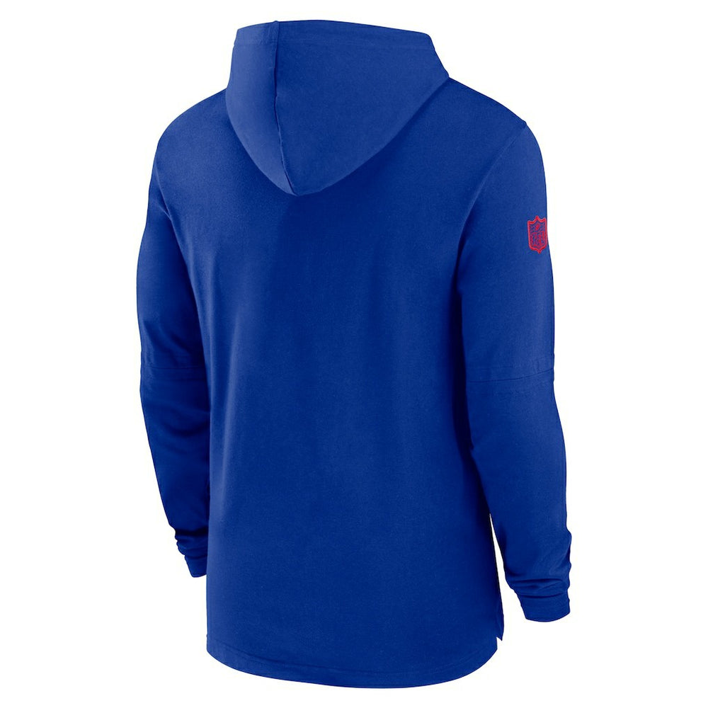 2024/25 Sideline Performance Long Sleeve Hoodie T-Shirt - Buffalo Bills