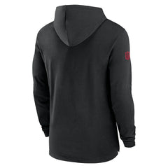 2024/25 Sideline Performance Long Sleeve Hoodie T-Shirt - Atlanta Falcons