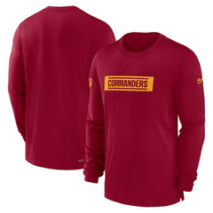 Sideline Player Performance Long Sleeve T-Shirt - Washington Commanders
