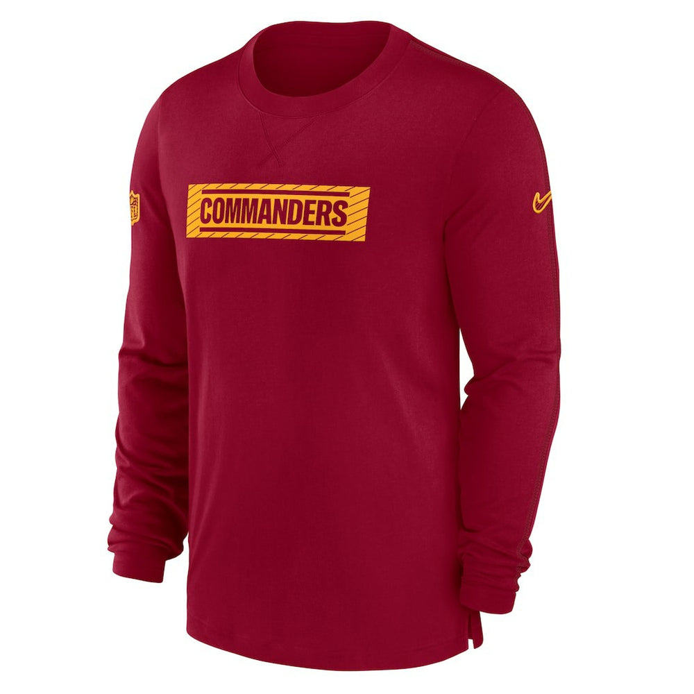 Sideline Player Performance Long Sleeve T-Shirt - Washington Commanders