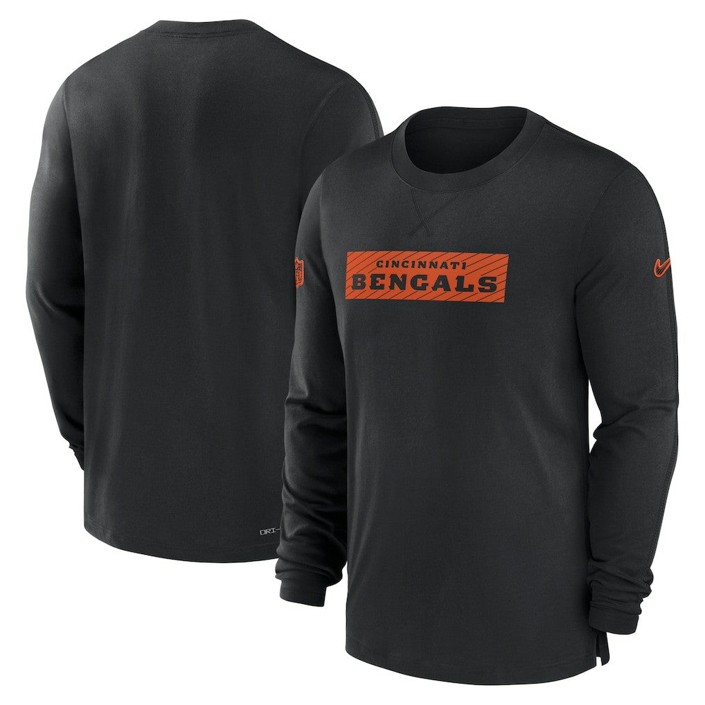 Sideline Player Performance Long Sleeve T-Shirt - Cincinnati Bengals