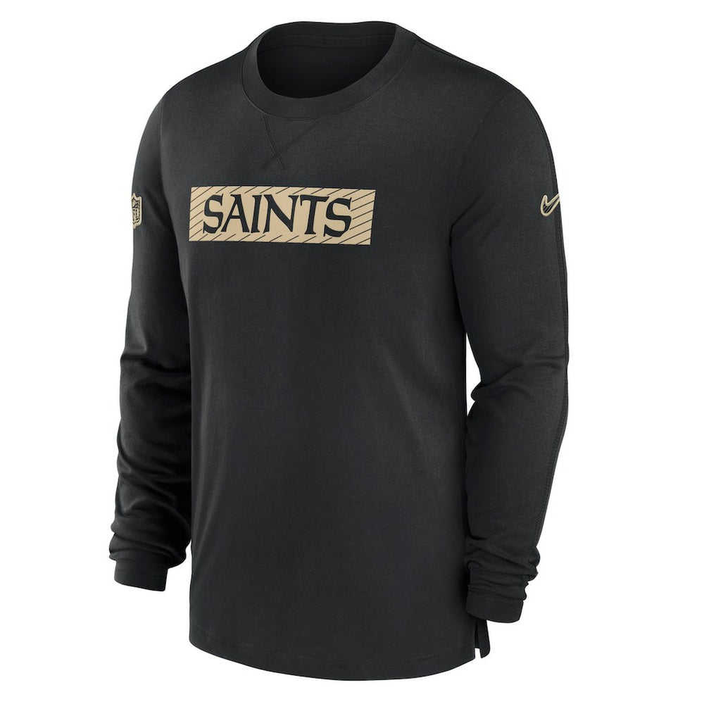 Sideline Player Performance Long Sleeve T-Shirt - New Orleans Saints