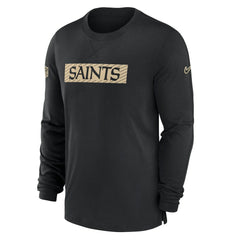Sideline Player Performance Long Sleeve T-Shirt - New Orleans Saints