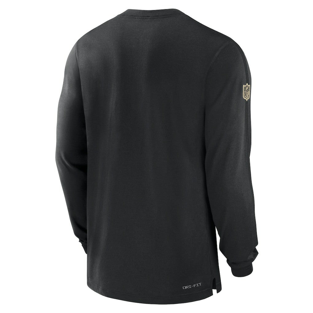 Sideline Player Performance Long Sleeve T-Shirt - New Orleans Saints