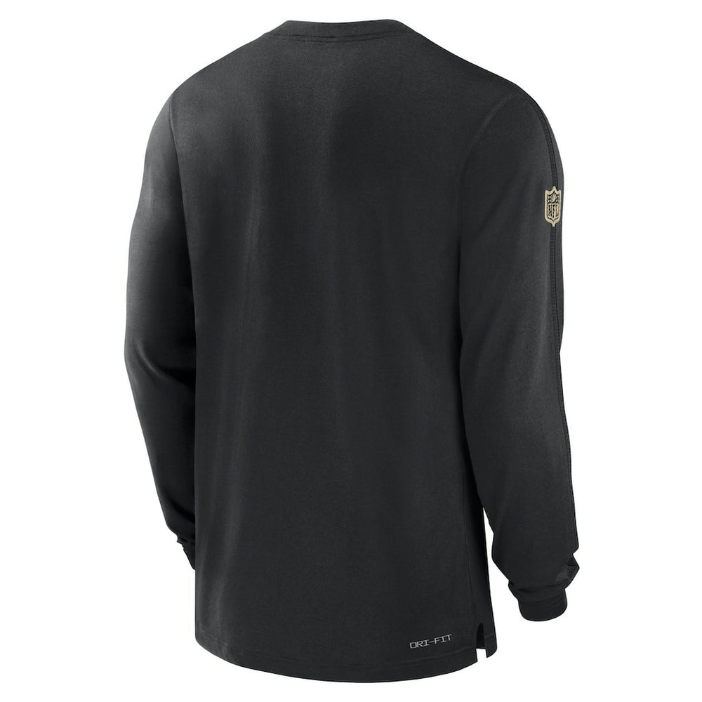 Sideline Player Performance Long Sleeve T-Shirt - New Orleans Saints