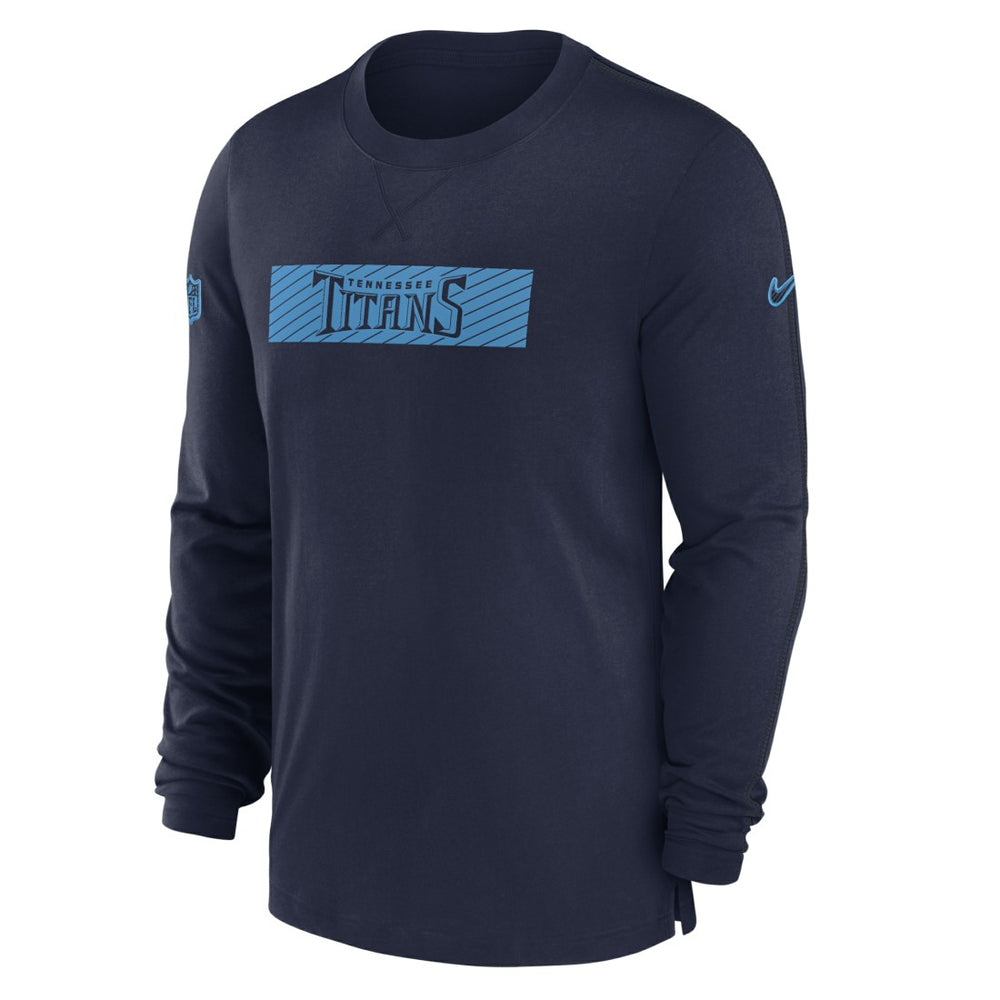 Sideline Player Performance Long Sleeve T-Shirt - Tennessee Titans