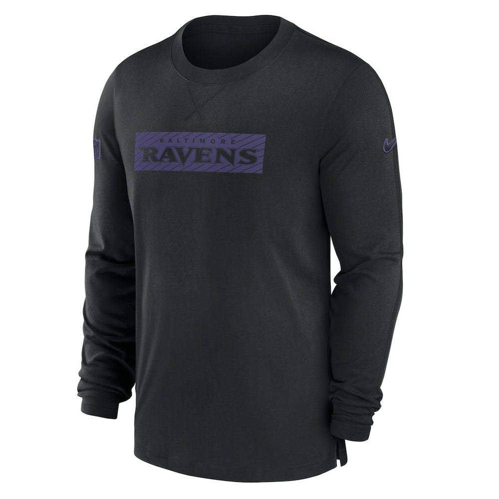 Sideline Player Performance Long Sleeve T-Shirt - Baltimore Ravens
