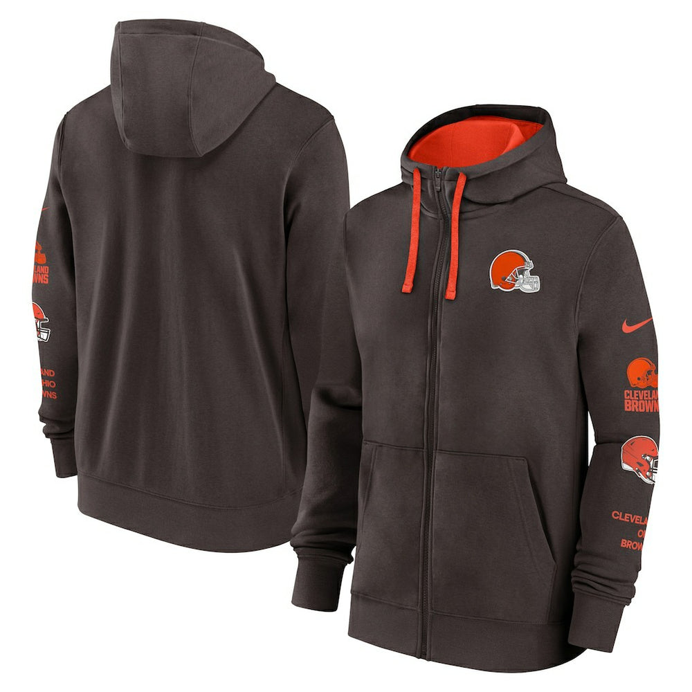 Primetime Club Full-Zip Hoodie - Cleveland Browns