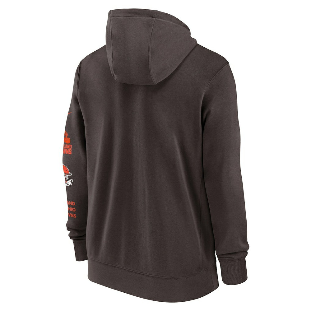 Primetime Club Full-Zip Hoodie - Cleveland Browns