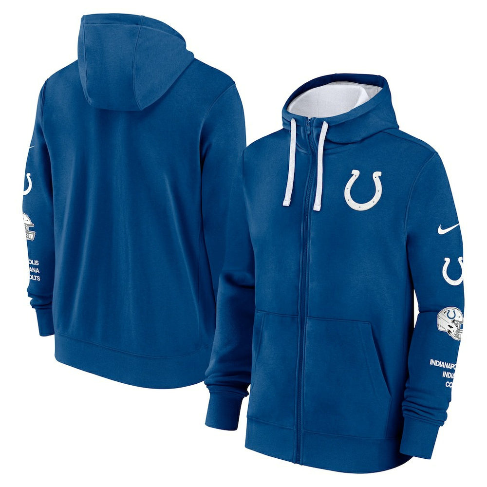 Primetime Club Full-Zip Hoodie - Indianapolis Colts