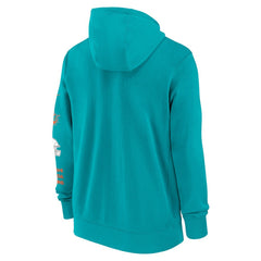 Primetime Club Full-Zip Hoodie - Miami Dolphins