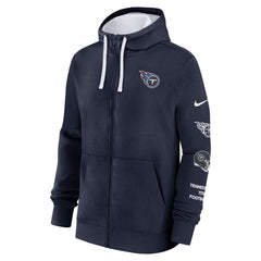 Primetime Club Full-Zip Hoodie - Tennessee Titans