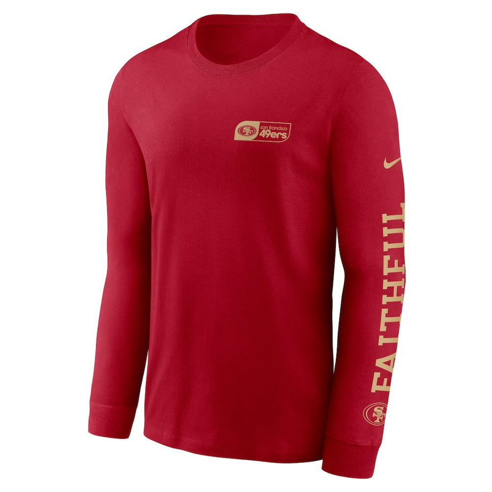 All Out Long Sleeve T-Shirt - San Francisco 49ers
